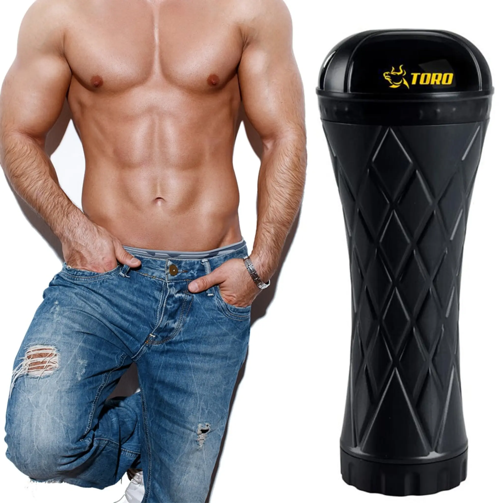 Masturbator z otworem analnym. Masturbacja.