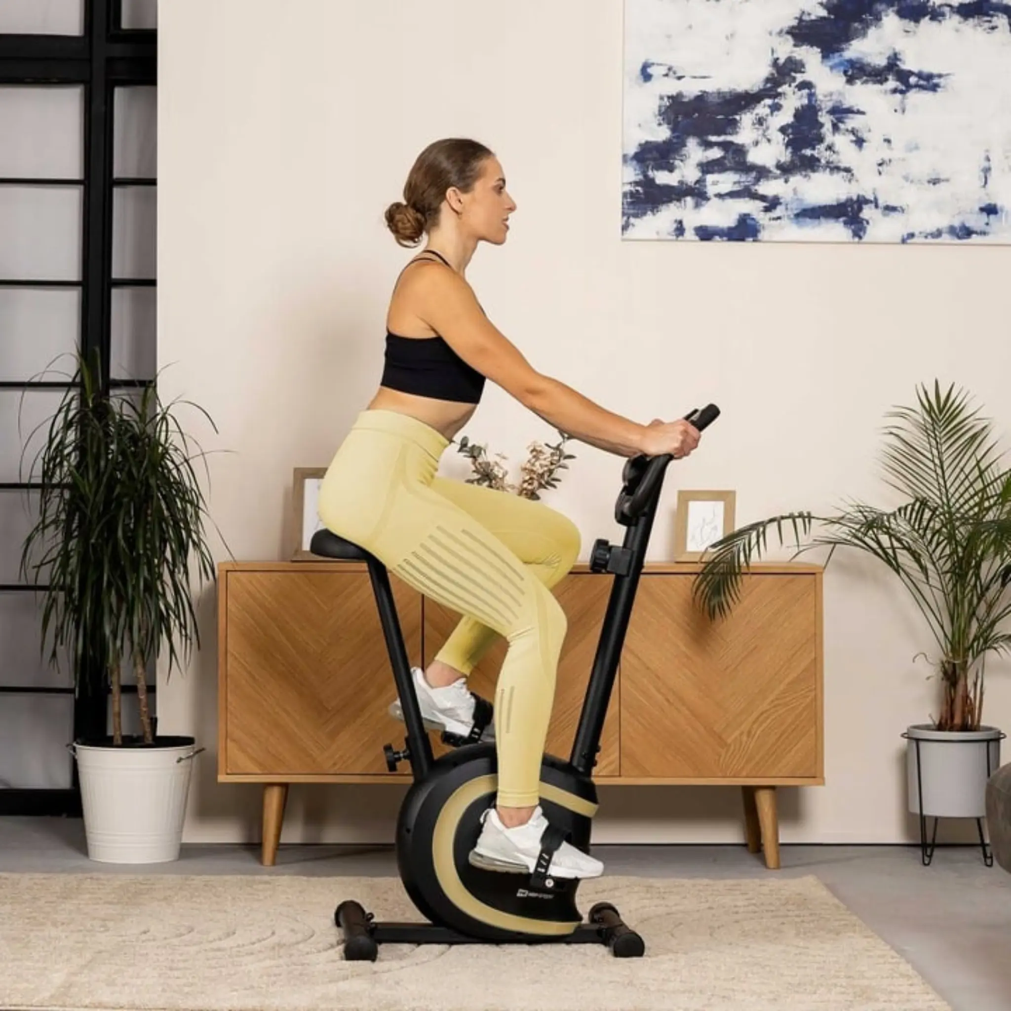Rower stacjonarny treningowy magnetyczny rowerek pionowy do ćwiczeń