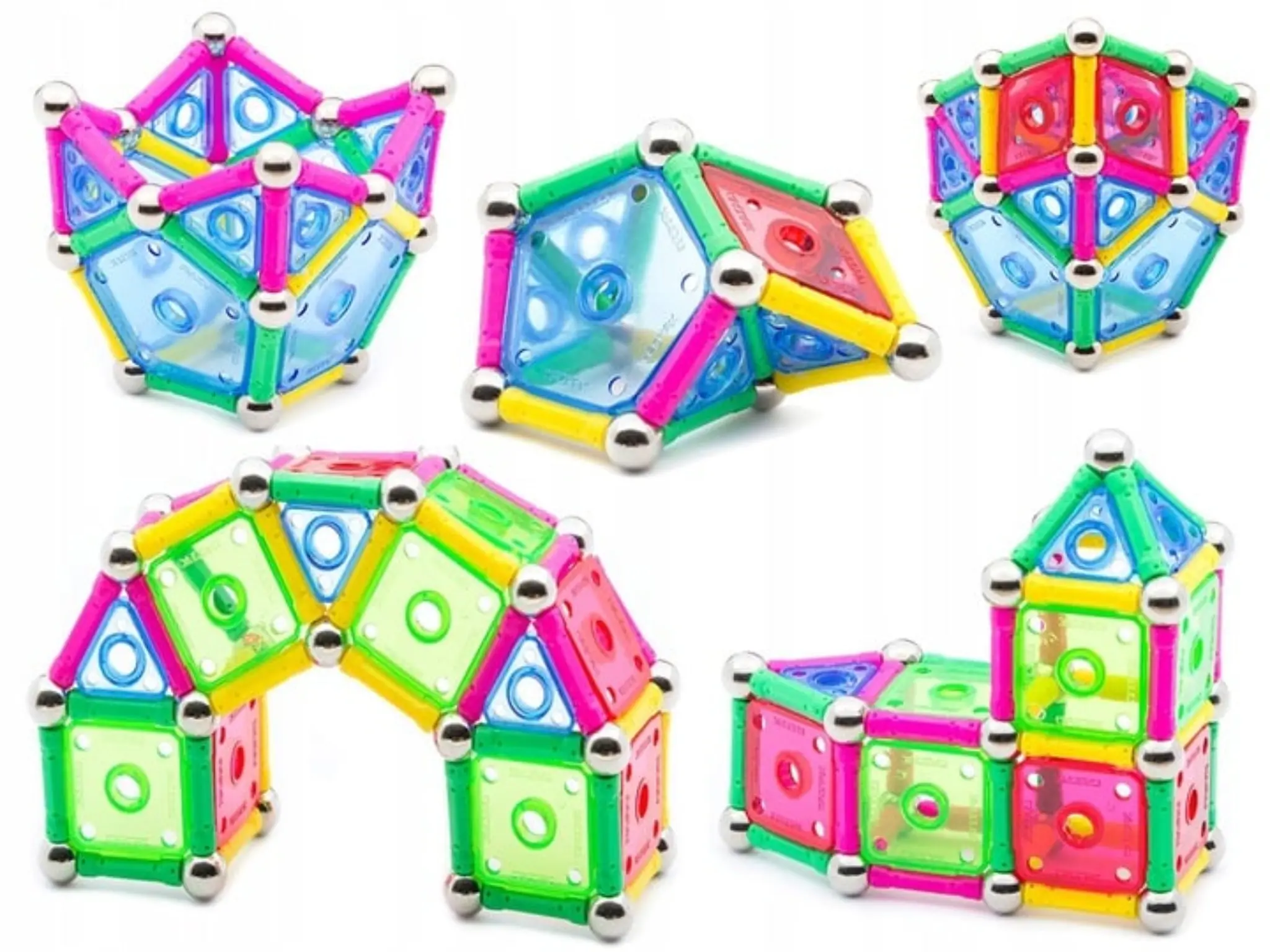 KLOCKI MAGNETYCZNE PANELS 110 MAGNETIC WORLD KLOCKI KONSTRUKCYJNE MAGNES