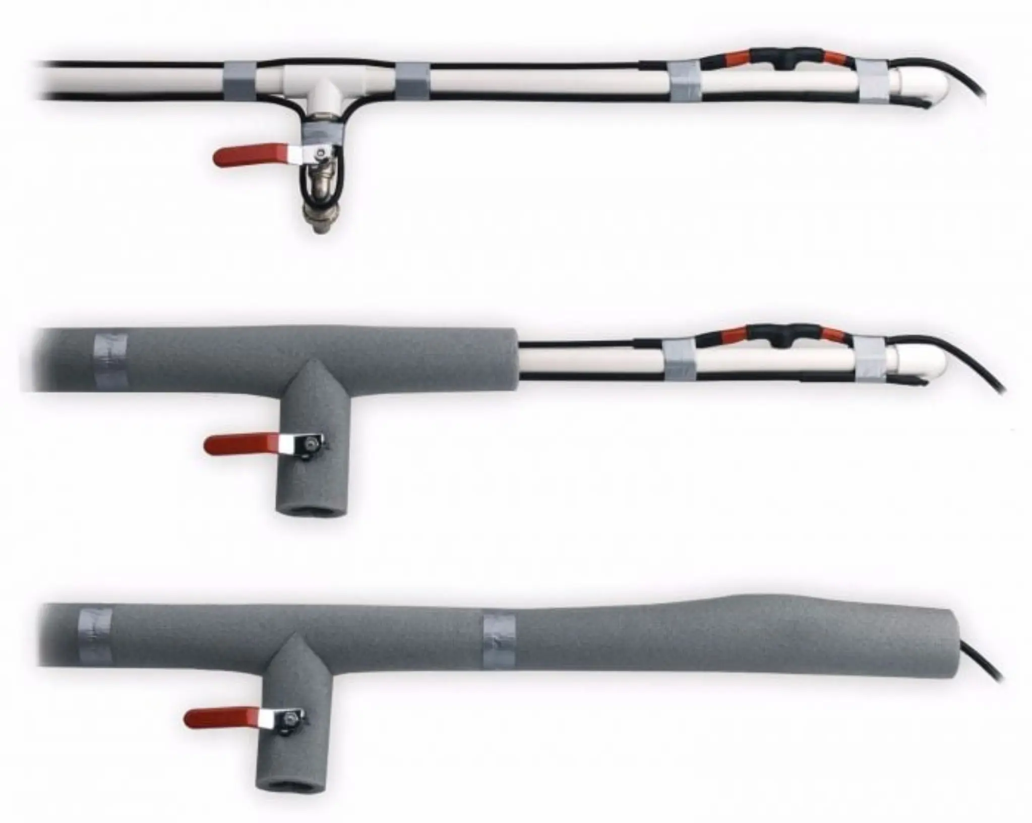 KABEL GRZEWCZY PRZEWÓD GRZEJNY Z TERMOSTATEM do rur rynny dachu 16W/m