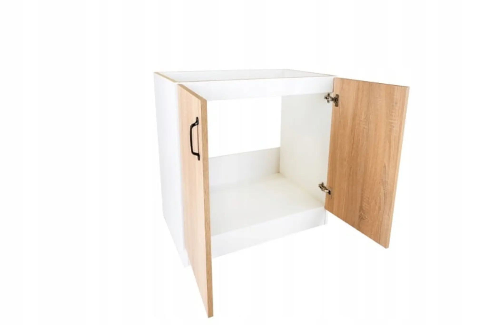 Szafka kuchenna pod zlewozmywak 80cm Lancelot Sonoma Artisan Biała